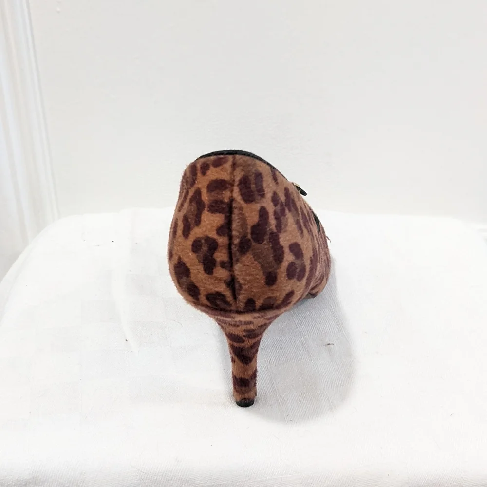 Leopard print heels by Loft